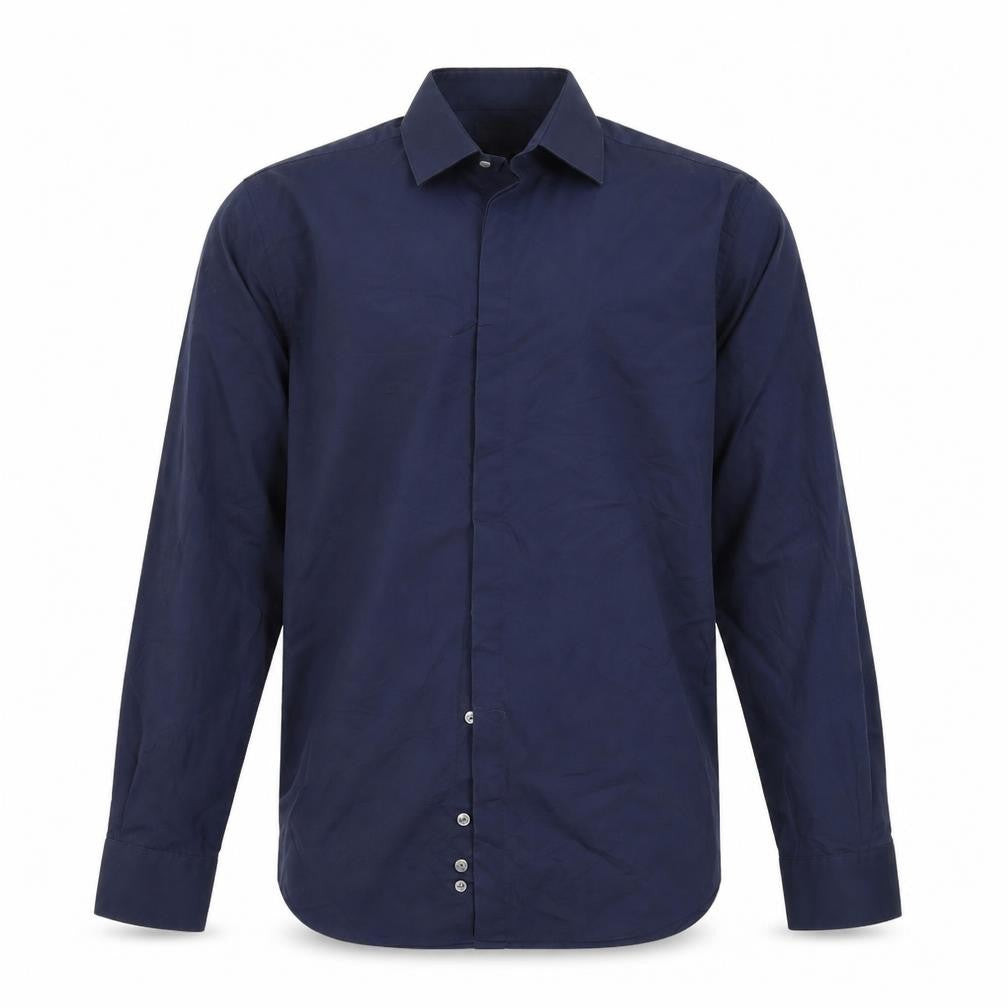 Autograph Mens Blue    Button-Up Size 14.5