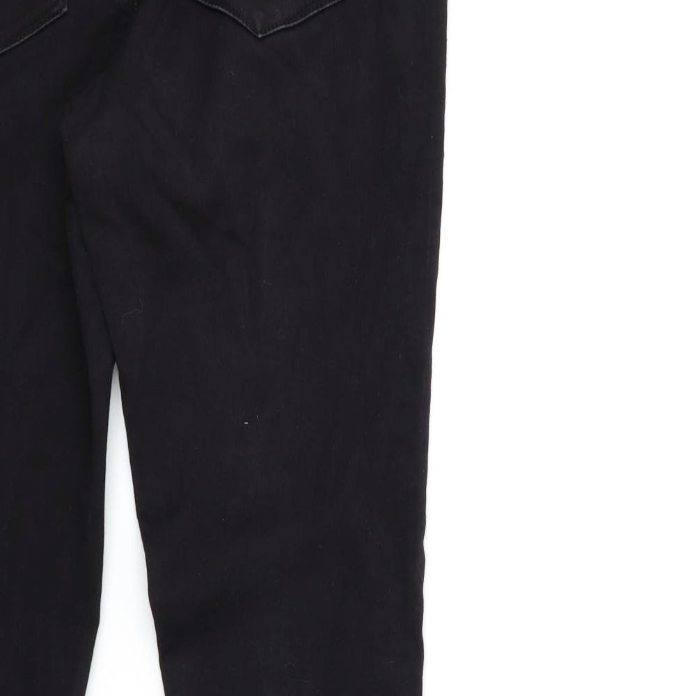 Only Womens Black  Denim Skinny Jeans Size 30 in L30 in