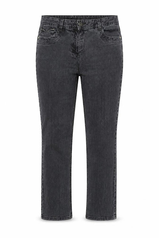 Preworn Womens Grey  Denim Tapered Jeans Size 30 in L27 in