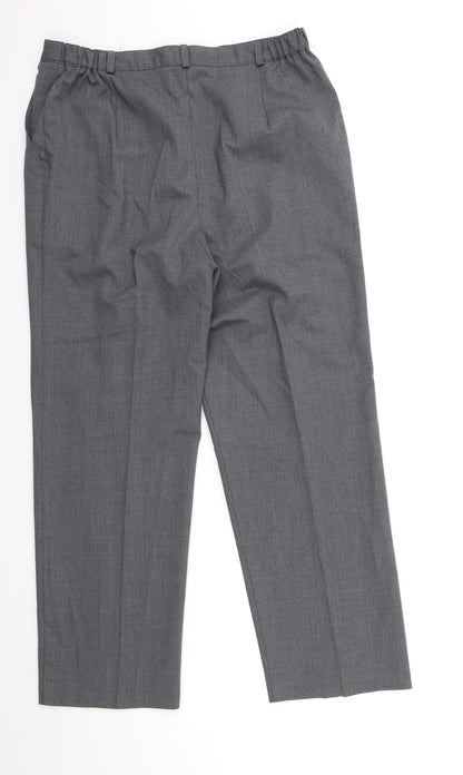 Preloved Debenhams Womens Grey   Trousers  Size 16 L28 in - Back