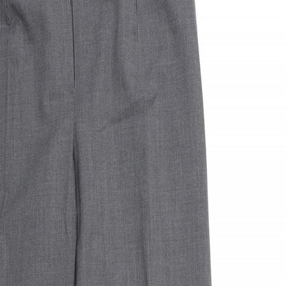 Preloved Debenhams Womens Grey   Trousers  Size 16 L28 in - Detail