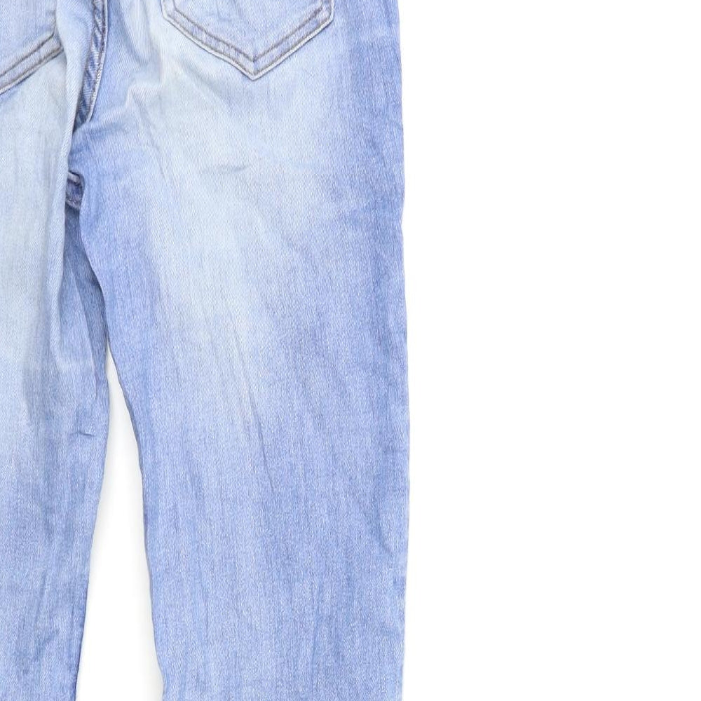 H&M Womens Blue  Denim Skinny Jeans Size 8 L30 in