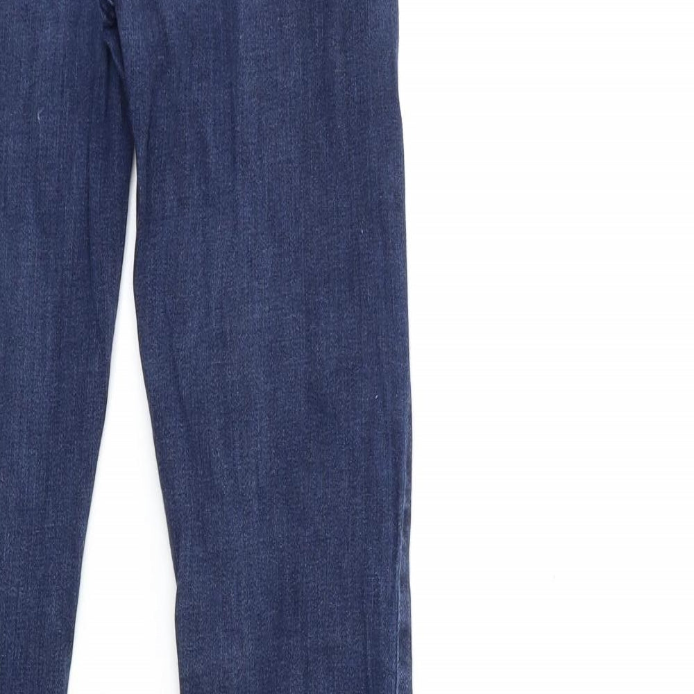 Zara Womens Blue  Denim Skinny Jeans Size 6 L31 in