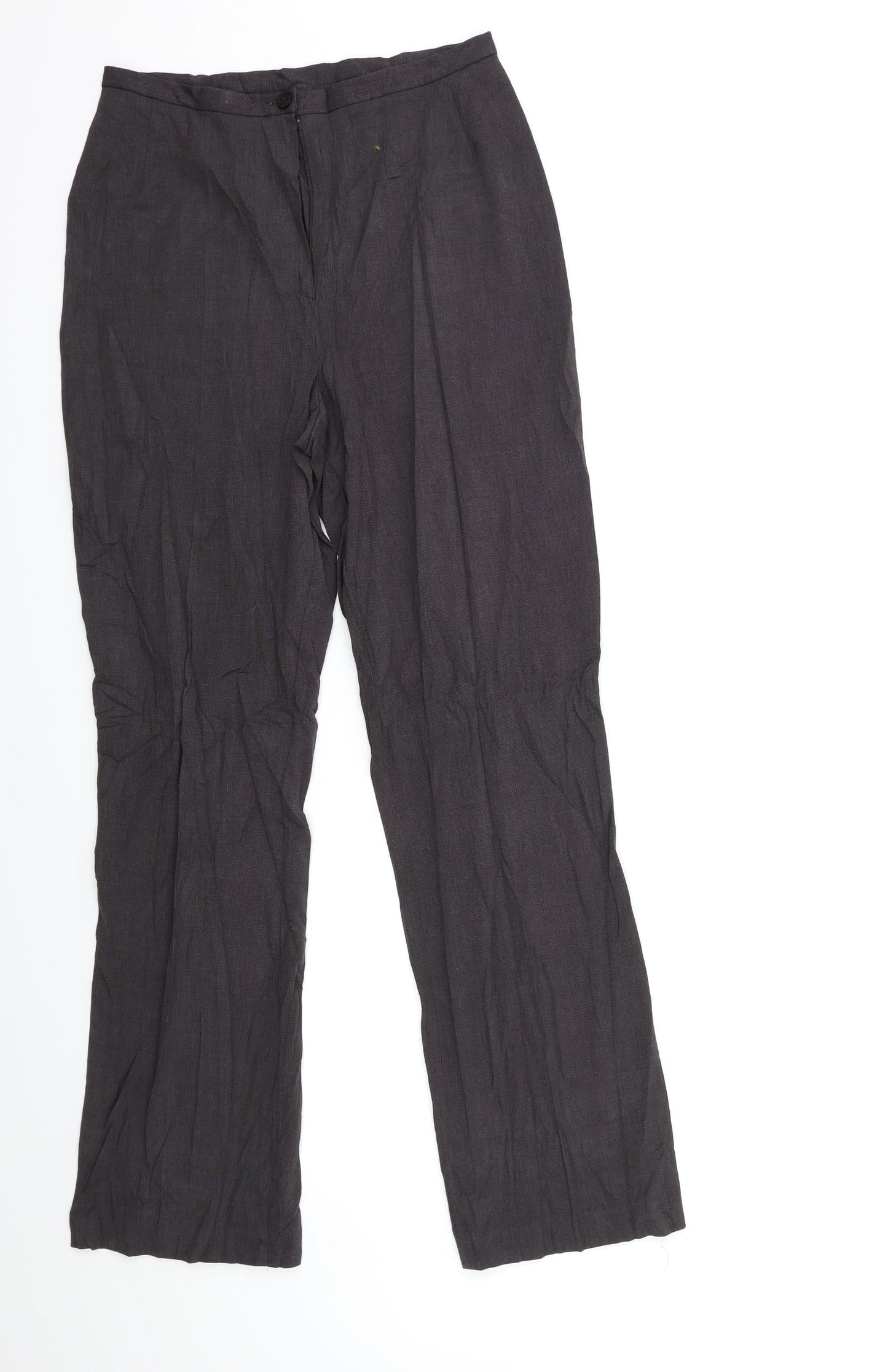 NEXT Womens Grey   Trousers  Size 10 L28 in