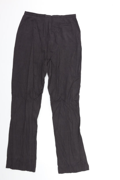 Next Womens Grey   Trousers  Size 10 L28 in