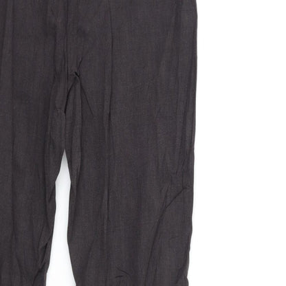 Next Womens Grey   Trousers  Size 10 L28 in