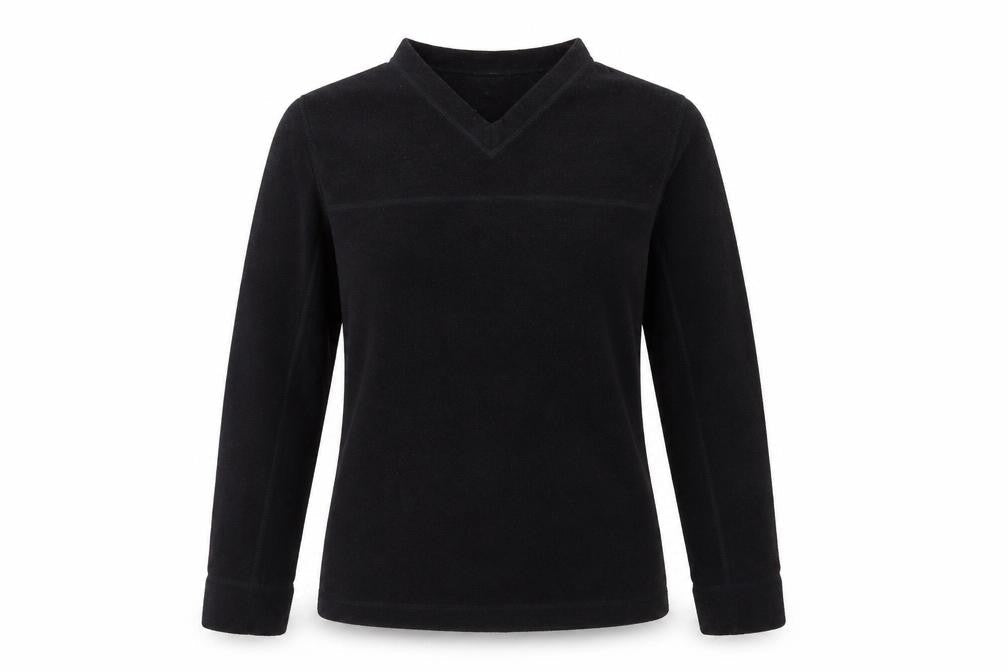 PSL Womens Black  Fleece Pullover Jumper Size 10