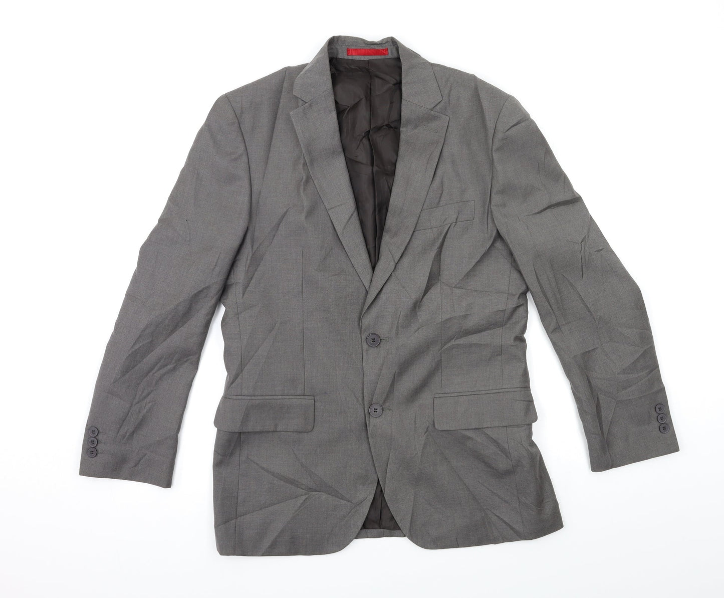 Burton Mens Grey   Jacket Suit Jacket Size 36