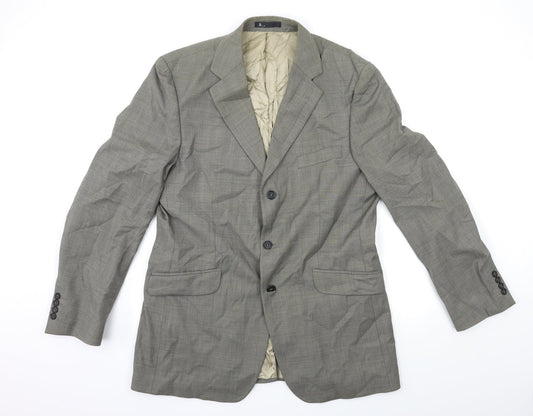 BHS Mens Grey   Jacket Suit Jacket Size 42