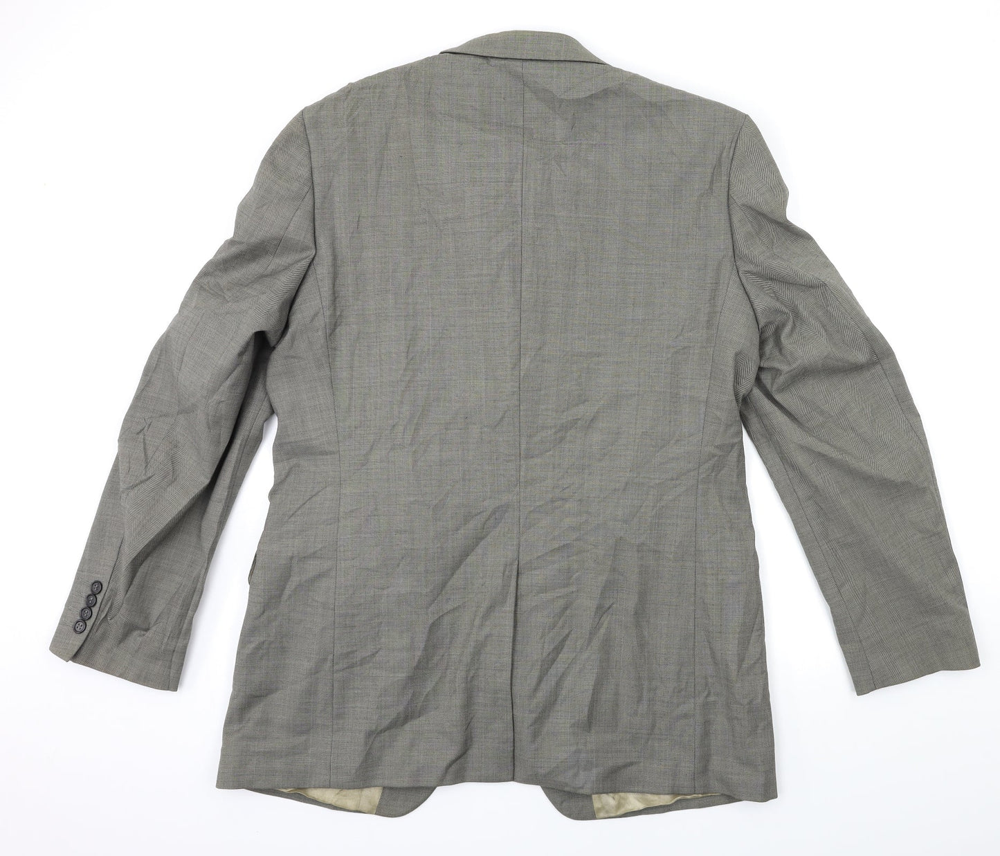 BHS Mens Grey   Jacket Suit Jacket Size 42