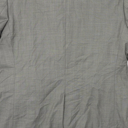 BHS Mens Grey   Jacket Suit Jacket Size 42
