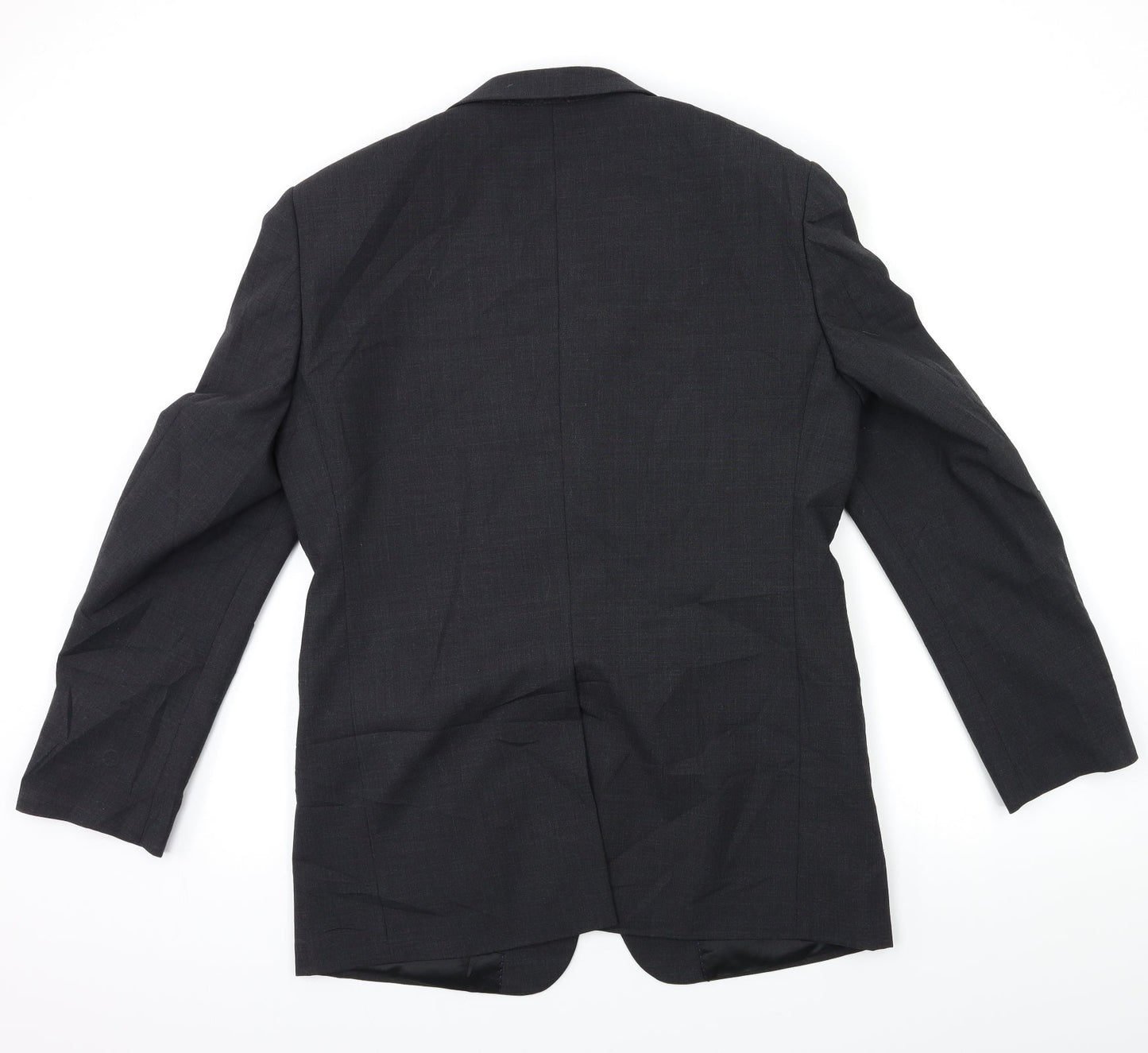 Charlton Grey Mens Grey   Jacket Suit Jacket Size 38