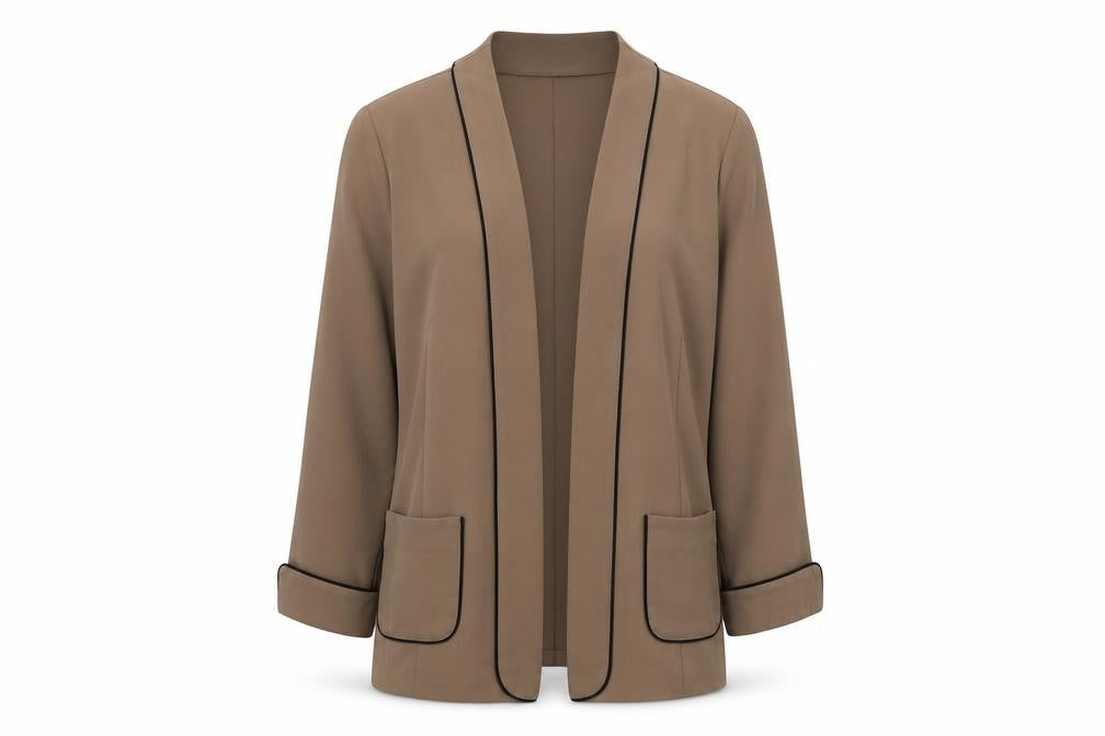 Warehouse Womens Beige   Jacket Blazer Size 6