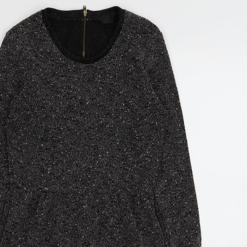 Topshop Womens Black   Fit & Flare  Size 10
