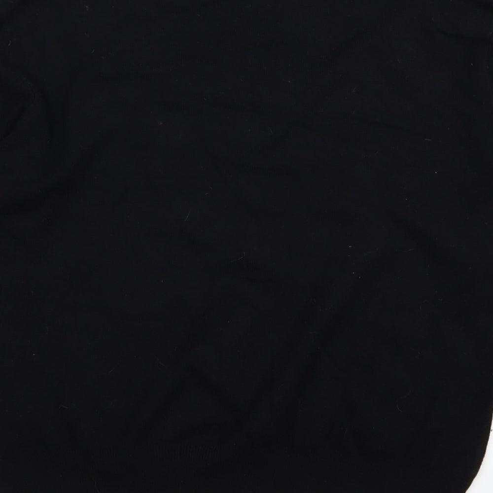Per Una Womens Black   Basic T-Shirt Size 10