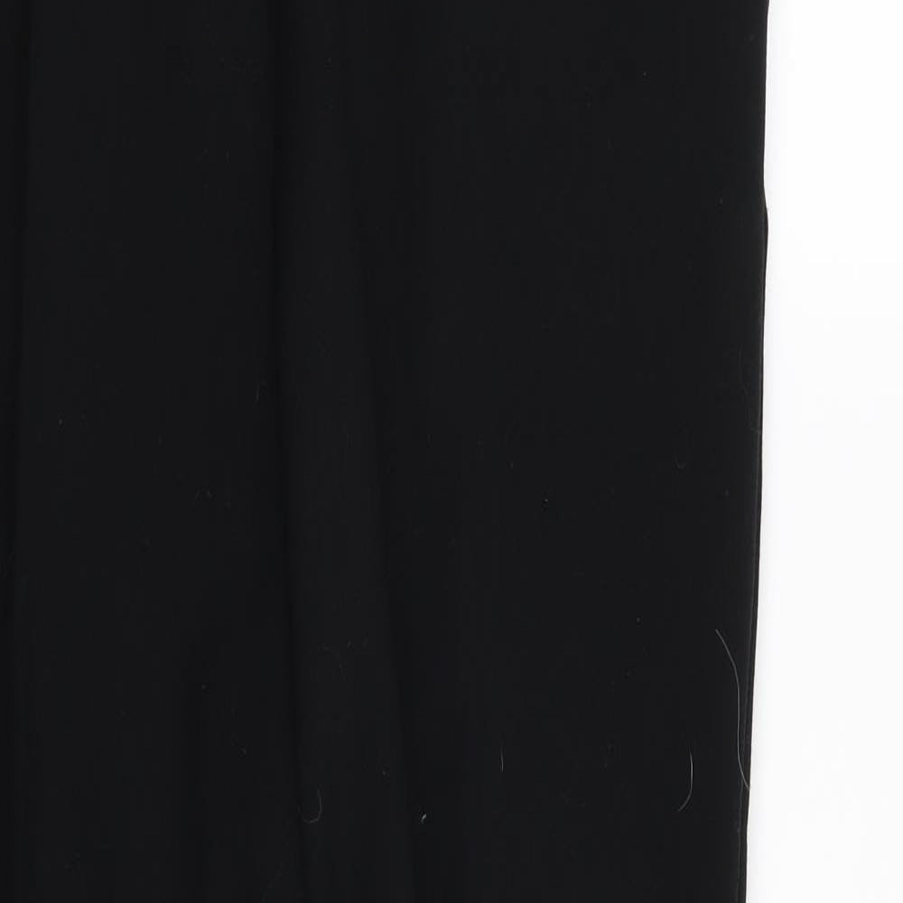 Preworn Womens Black   Trousers  Size 32 in L31 in