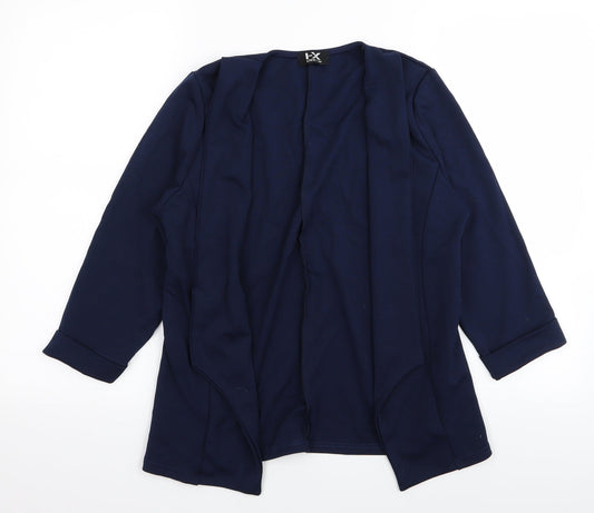 I-X London Womens Blue   Cardigan Jumper Size 12