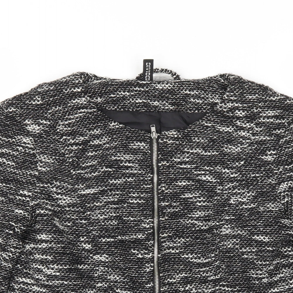 H&M Womens Grey   Jacket Coat Size 12
