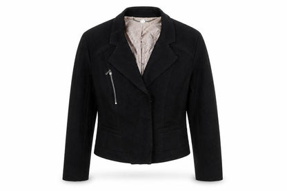Preworn Womens Black   Jacket Blazer Size 36