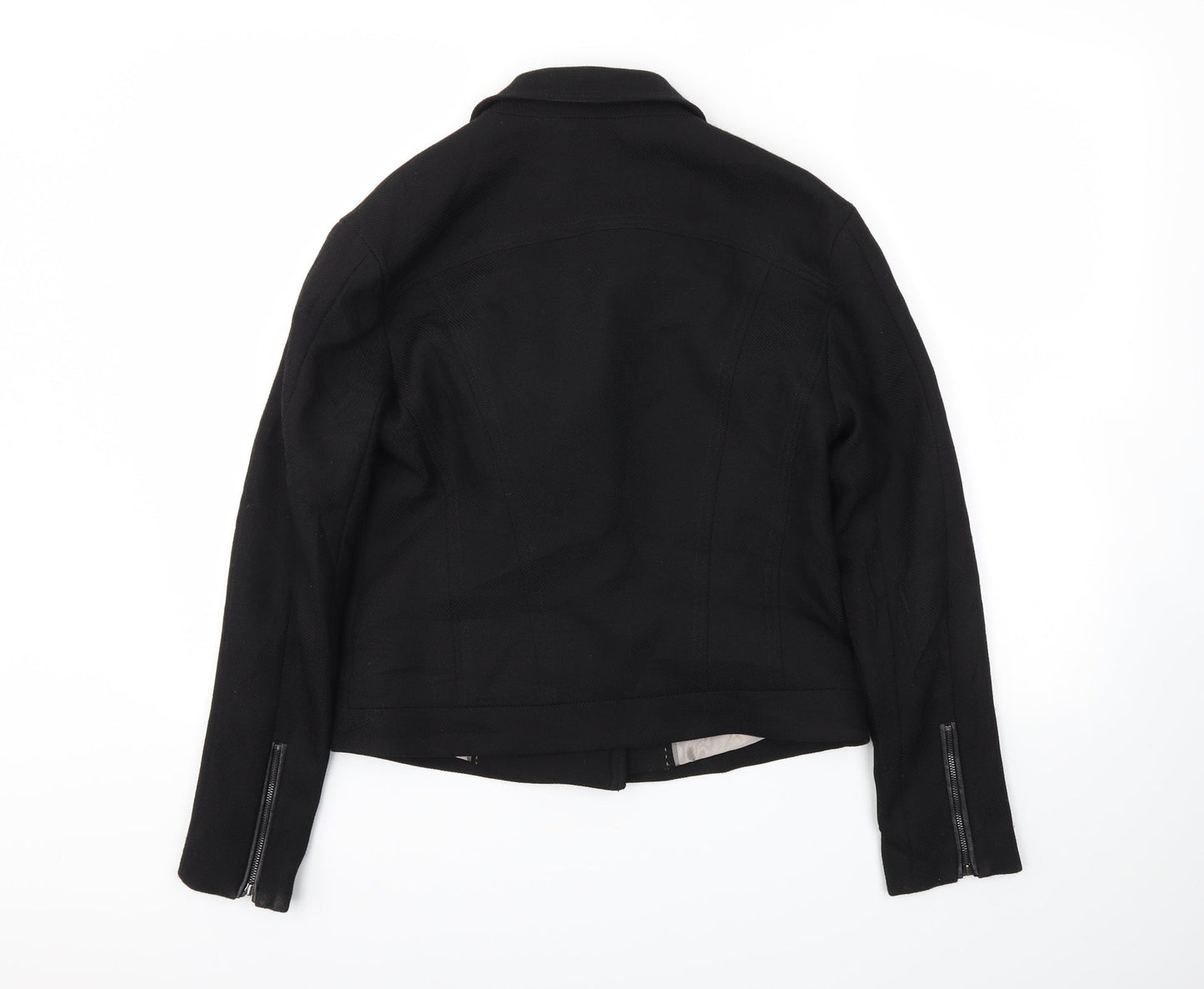 Preworn Womens Black   Jacket Blazer Size 36
