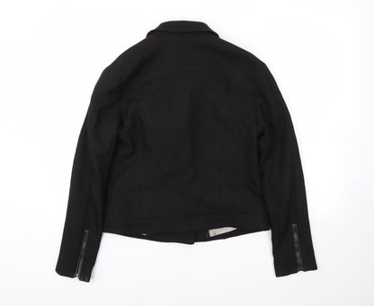 Preworn Womens Black   Jacket Blazer Size 36