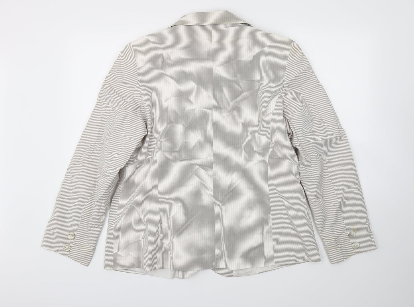 BM Womens Grey   Jacket Blazer Size 18