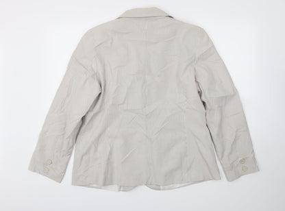 Bonmarché Womens Grey Jacket Blazer Size 18