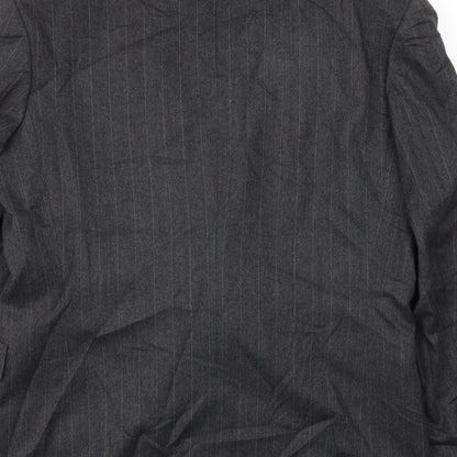 HUTTONS Mens Black   Jacket Blazer Size 38