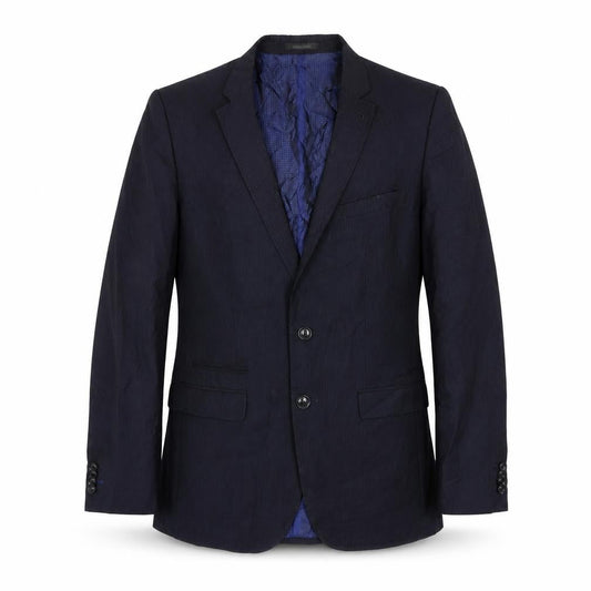 Zara Mens Blue Striped  Jacket Blazer Size 38