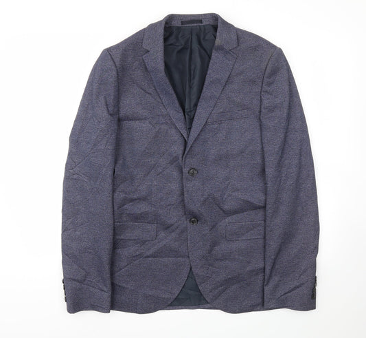 Topman Mens Blue   Jacket Blazer Size 40