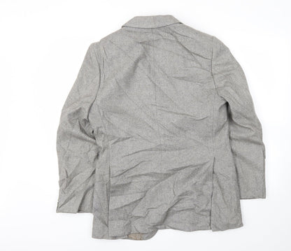 Back view of Alexandre men’s grey jacket blazer, size 40
