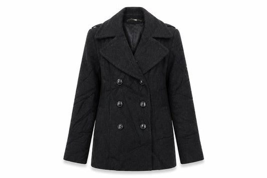 PLANET Womens Black   Jacket Coat Size 8