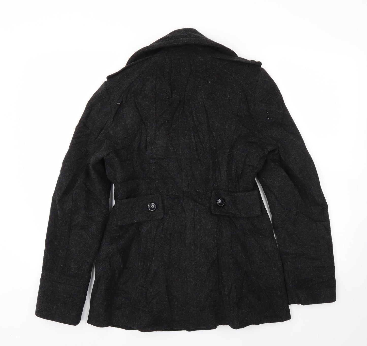 PLANET Womens Black   Jacket Coat Size 8