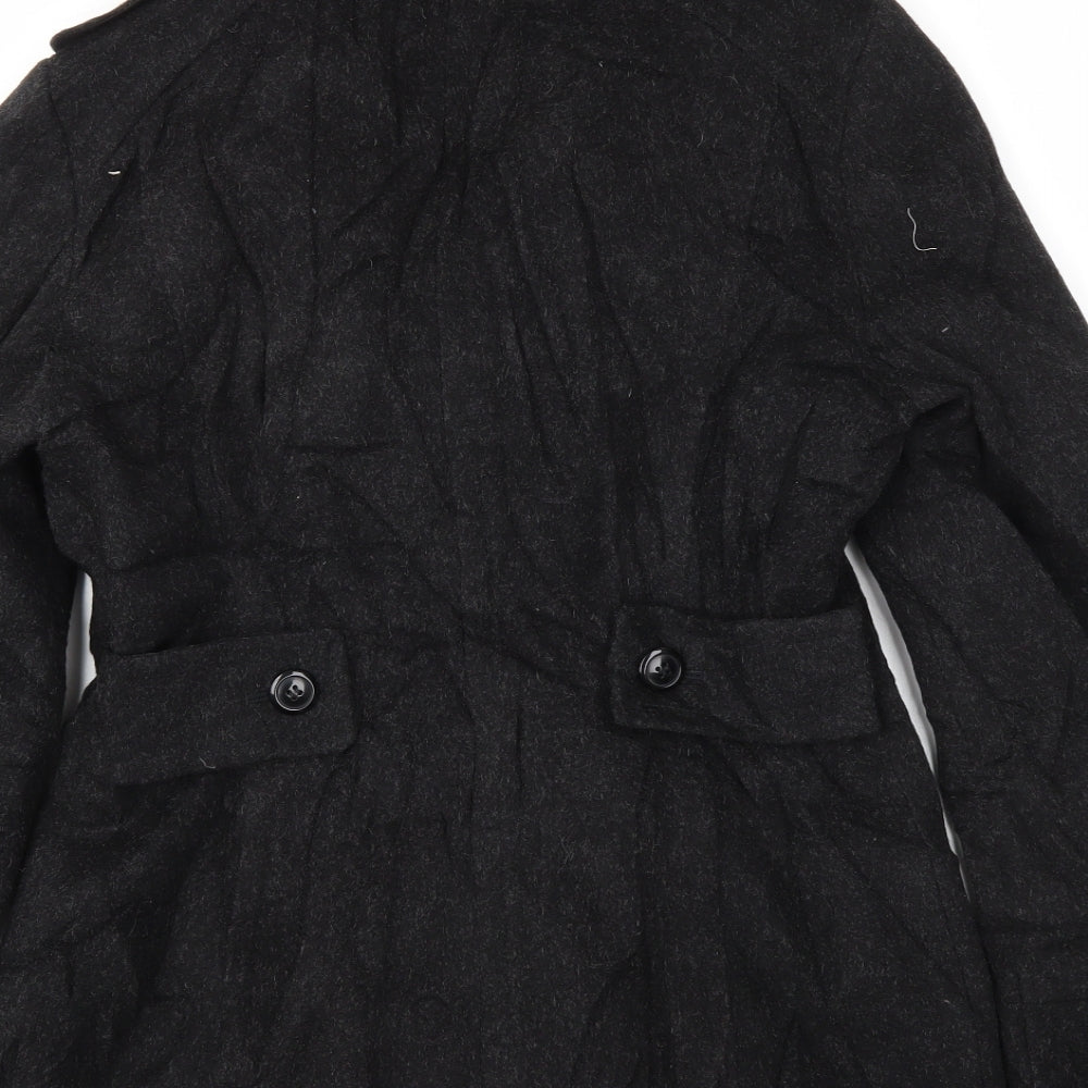 PLANET Womens Black   Jacket Coat Size 8
