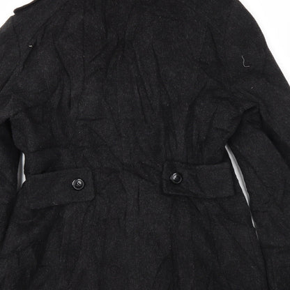 PLANET Womens Black   Jacket Coat Size 8