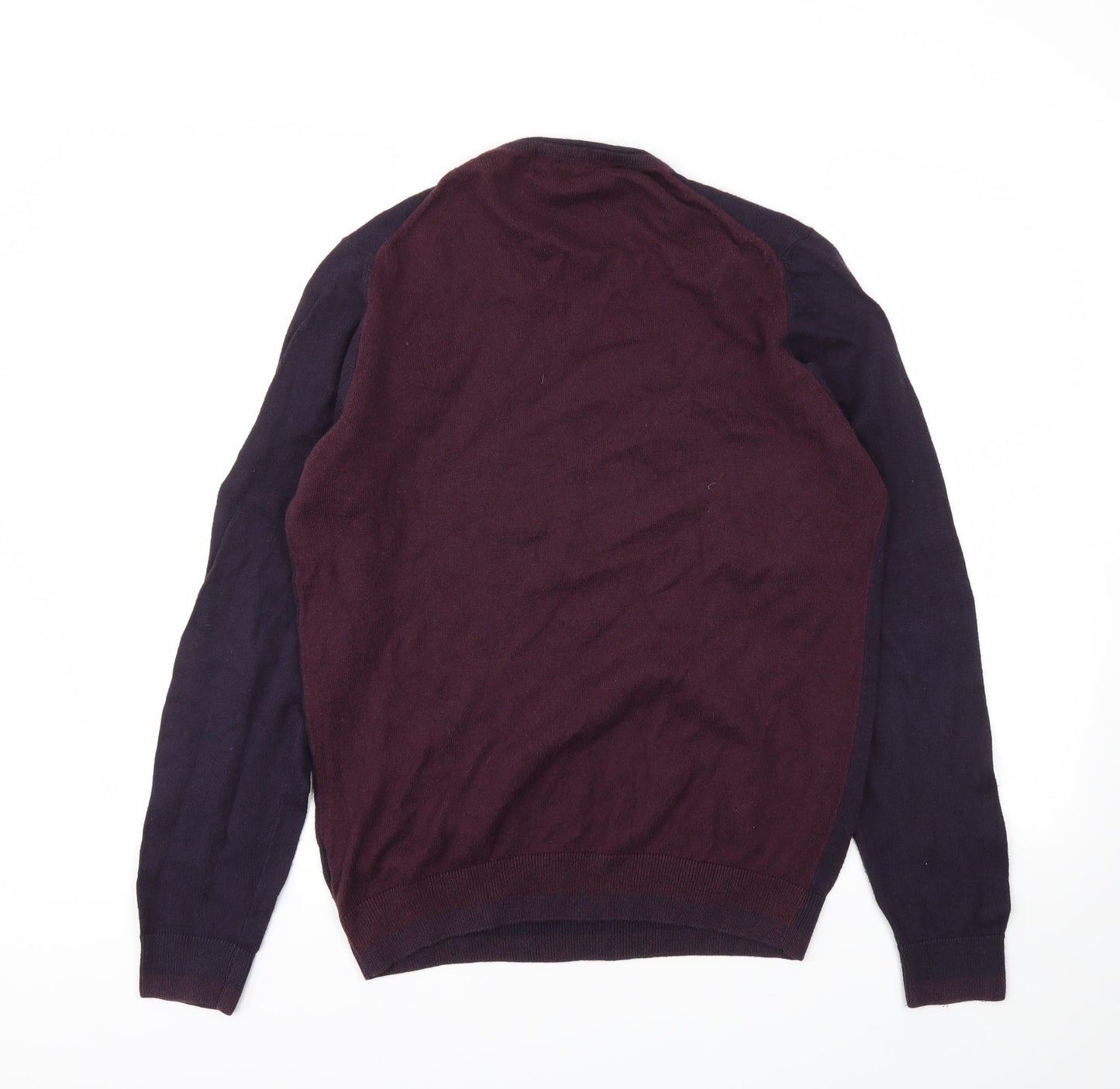 M&S Mens Red   Pullover Sweatshirt Size M