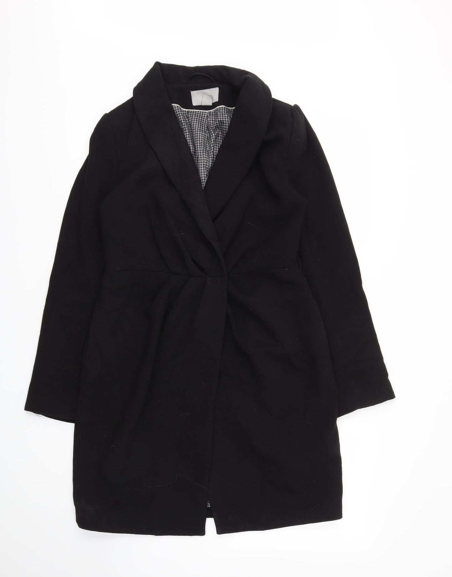 H&M Womens Black   Jacket Coat Size 8