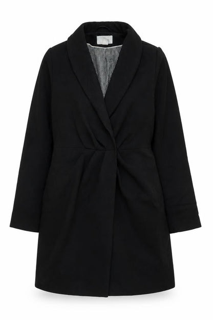 H&M Womens Black   Jacket Coat Size 8