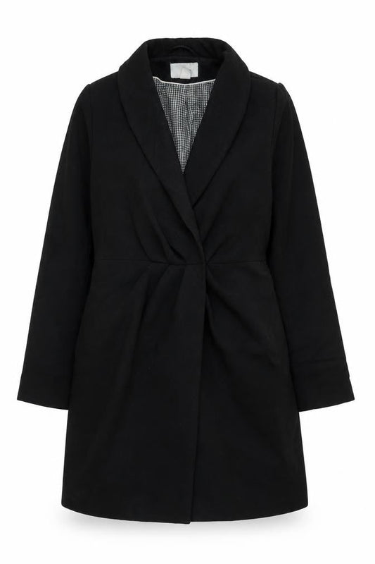H&M Womens Black   Jacket Coat Size 8