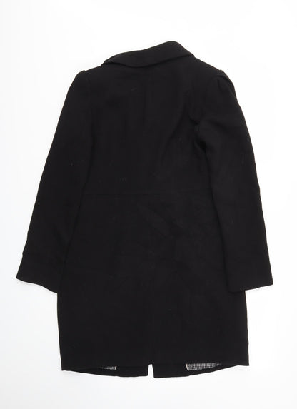 H&M Womens Black   Jacket Coat Size 8