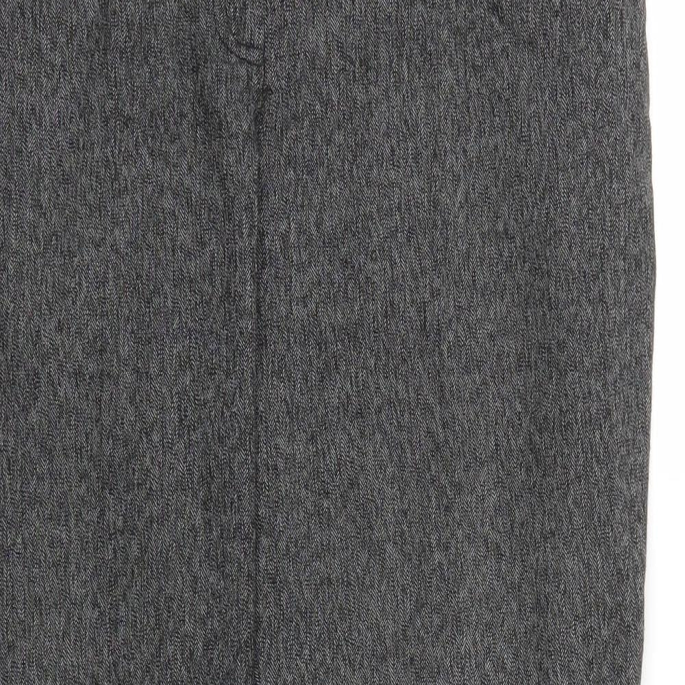 Soon Womens Grey   Trousers  Size 14 L28 in