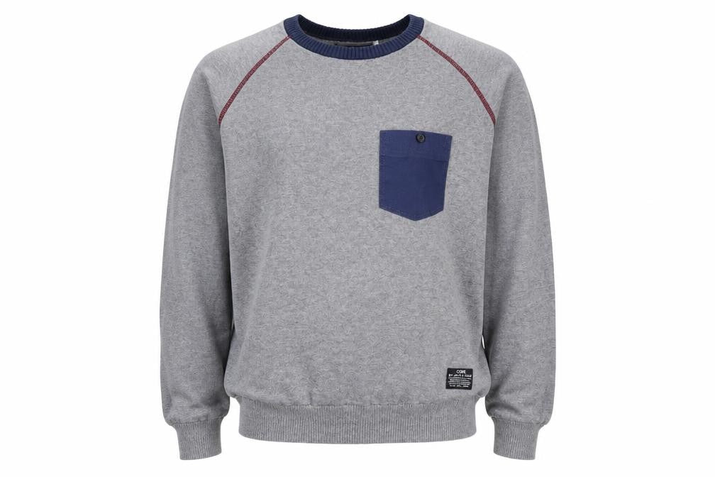 CORE Mens Grey   Pullover Sweatshirt Size L