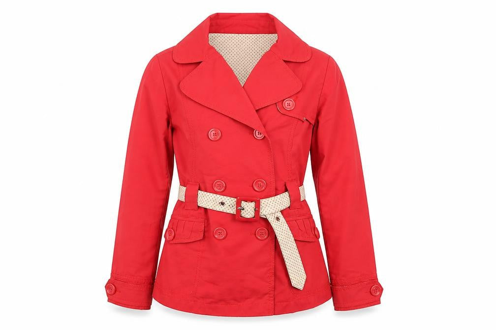 BE BEAU Womens Red   Jacket Coat Size 8