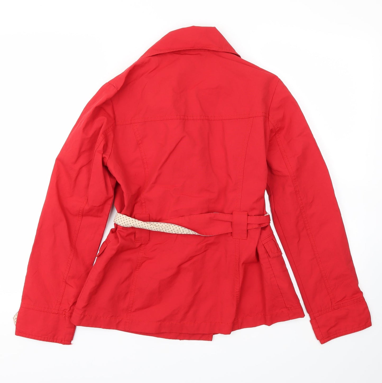 BE BEAU Womens Red   Jacket Coat Size 8