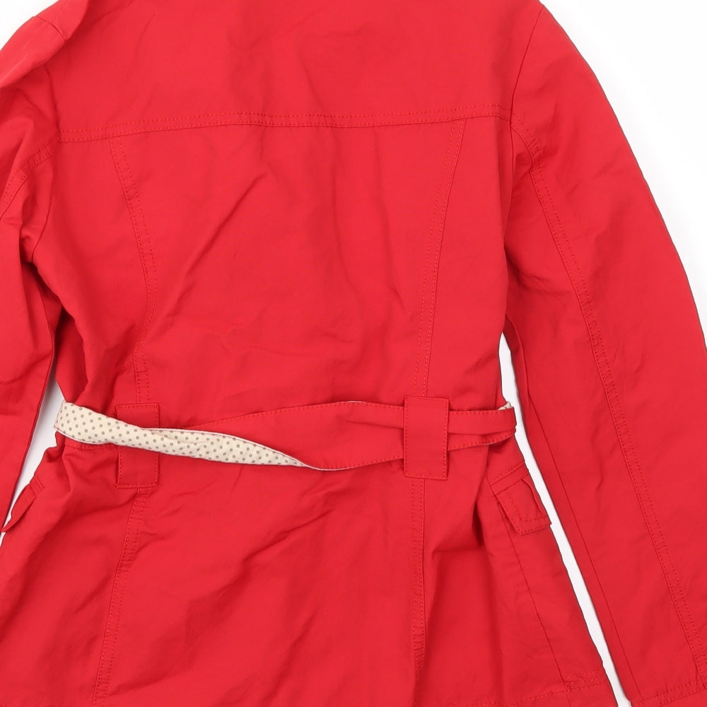 BE BEAU Womens Red   Jacket Coat Size 8