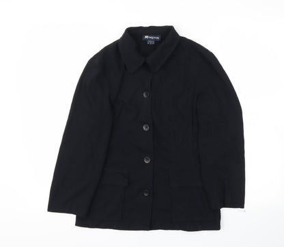 Monsoon Womens Black   Jacket Blazer Size 10