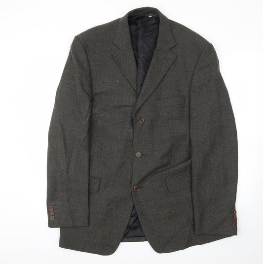 M&S Mens Brown   Jacket Blazer Size 44