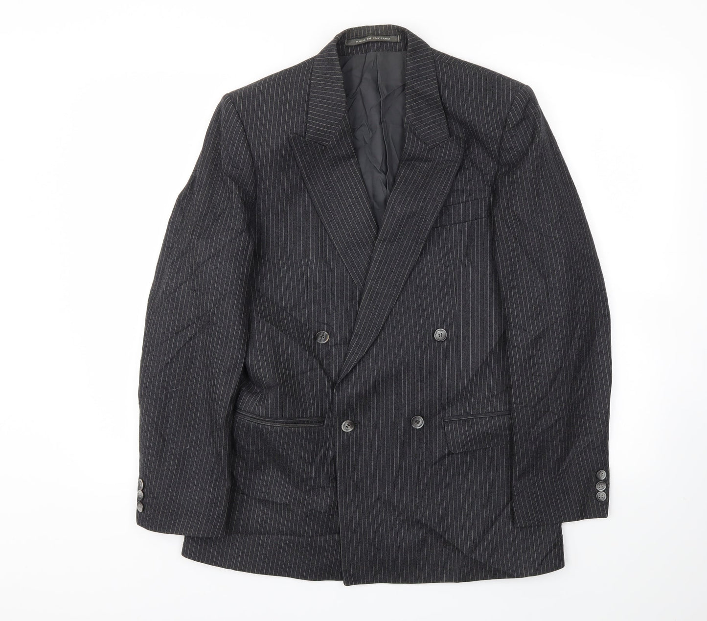 THE LABLE Mens Black   Jacket Blazer Size 36