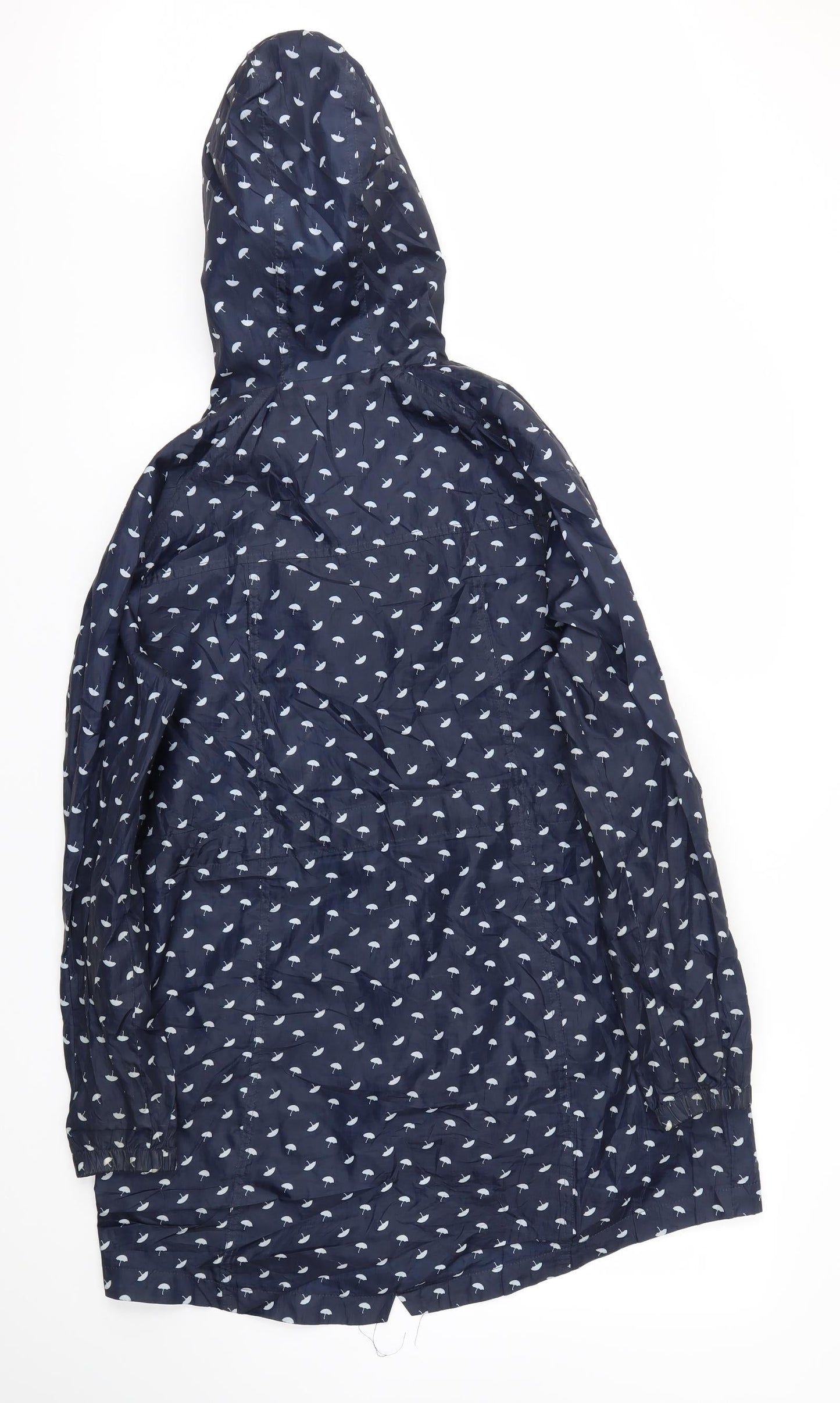 ORIGANALS  Womens Blue Polka Dot  Jacket Coat Size 14