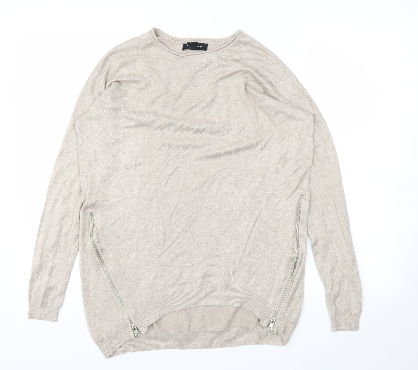 Primark Womens Beige   Pullover Jumper Size 10